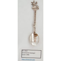 Verzilverde theelepel, Easter 1990